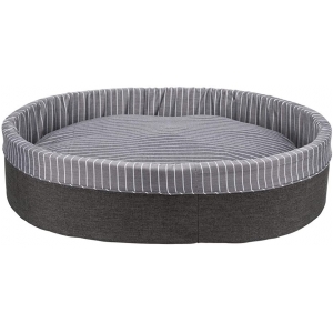 Finley bed, 85 × 75 cm, grey/white