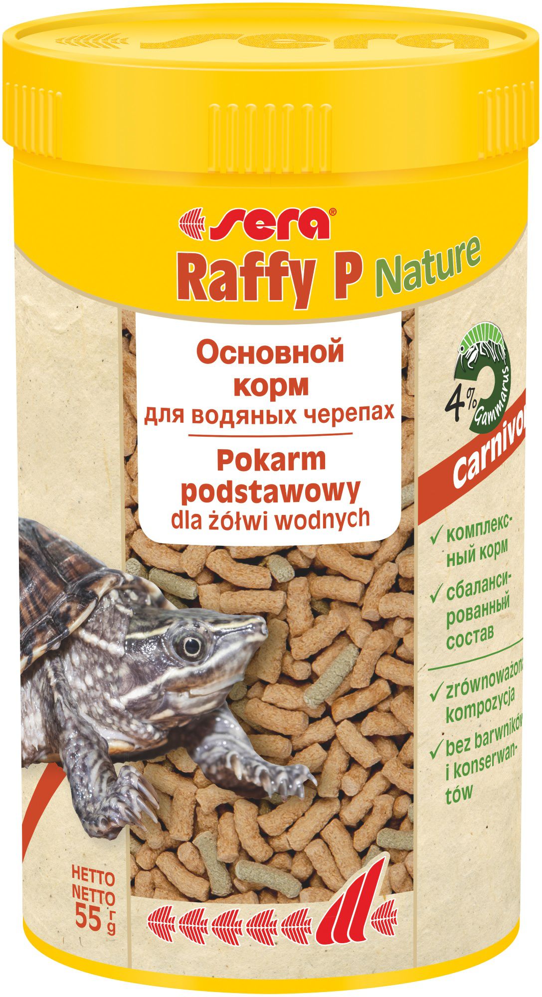 Sera Raffy P Nature 250ml/55g