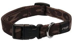 Rogz Dog Collar Matterhorn 16mm/26-40cm chocolate