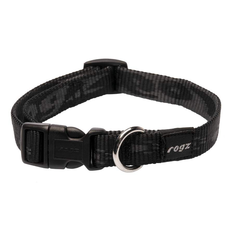 Rogz Dog Collar Matterhorn 16mm/26-40cm black