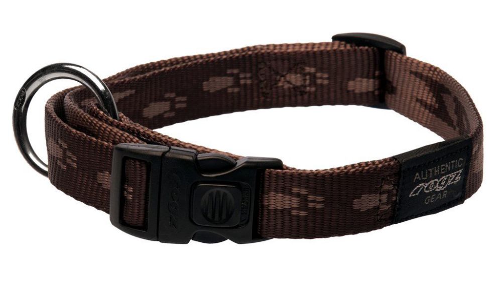 Rogz Dog Collar K2 20mm/34-56cm chocolate