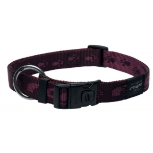 Rogz Dog Collar Everest 25mm/43-70cm purple