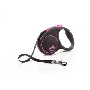 FLEXI Black Design S tape 5m pink