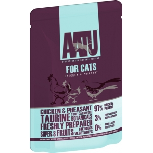 Aatu Wet Cat Food, Chicken&Pheasant 85 g