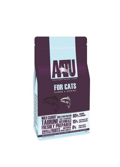 Aatu 85/15 Cat Food with Salmon & Herring 1 kg