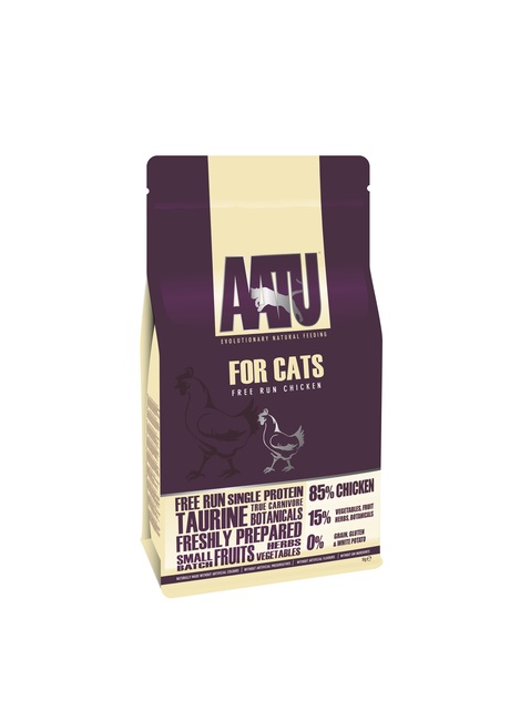 Aatu 85/15, Cat Food with Free Run Chicken  1 kg