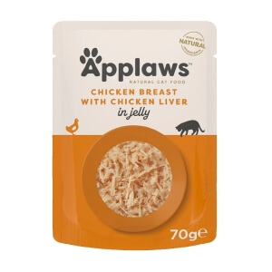 Applaws einekotike kassidele kana/maks želees 70g