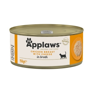 Applaws Natural Wet Cat Food, Chicken&Cheese 156g
