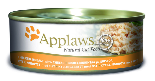 Applaws Natural Wet Cat Food, Chicken&Cheese 156 g