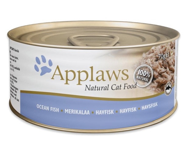 Applaws Natural Wet Cat Food, Ocean Fish 70 g