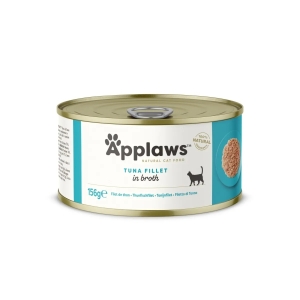 Applaws Natural Tuna Fillet in Broth Wet Cat Food 156 g