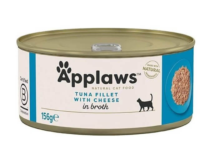 Applaws kassi konserv tuunikala/juust 156g