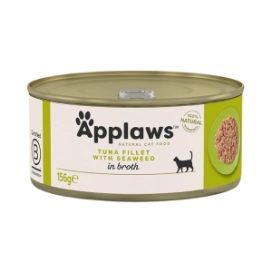 Applaws Natural Tuna Fillet with Seaweed,156 g