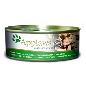 Applaws kassikonserv tuunikala/vetikaga,156 g