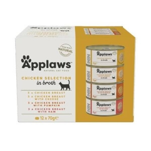Applaws Supreme kassikonserv kanaga, 12x70g