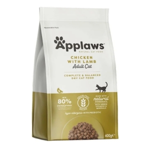 Applaws kassitoit kana- ja lambalihaga 400g