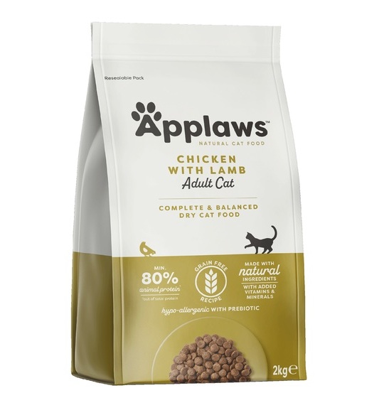 Applaws Cat Adult, with Chicken & Lamb 2kg