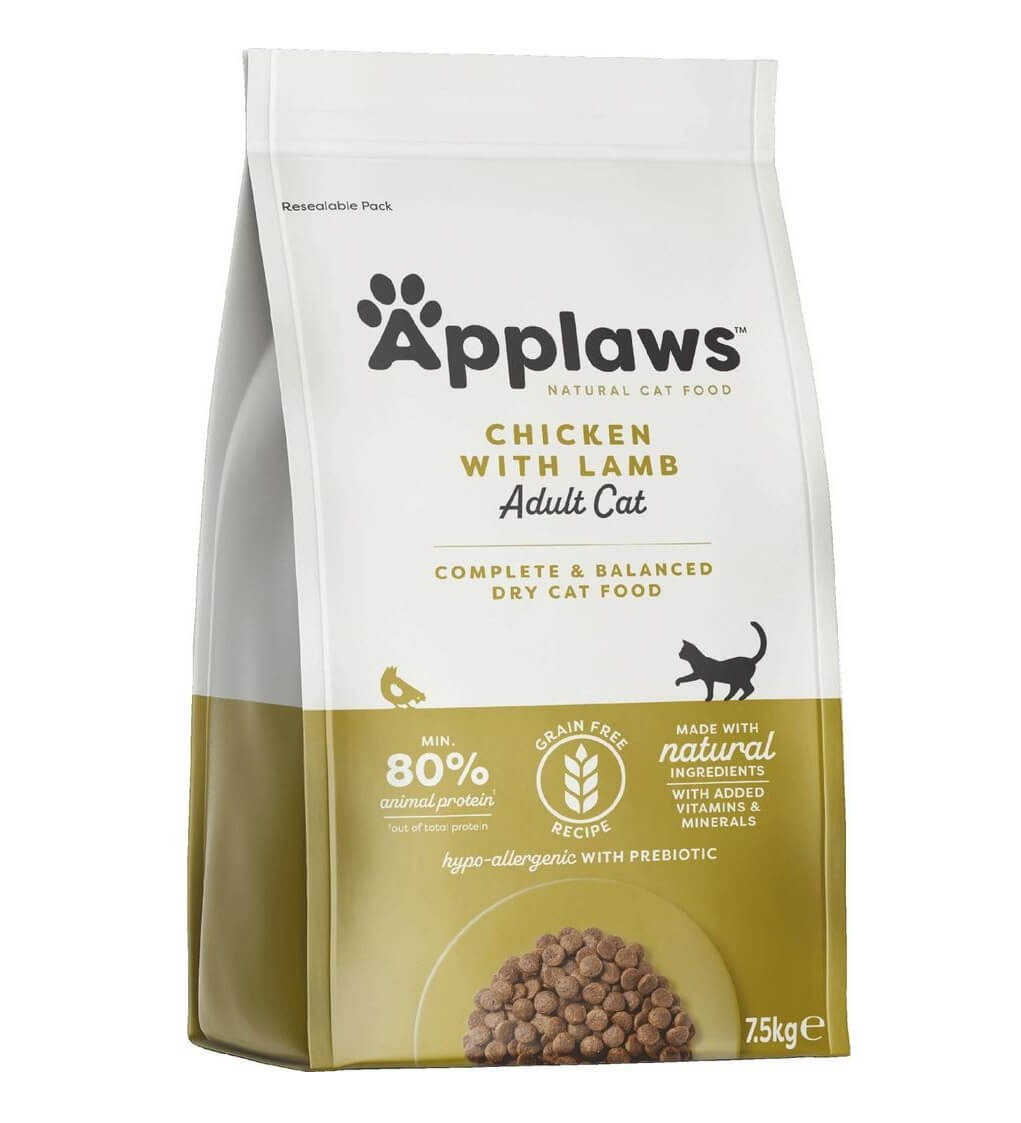Applaws Cat Adult, with Chicken & Lamb 7,5kg