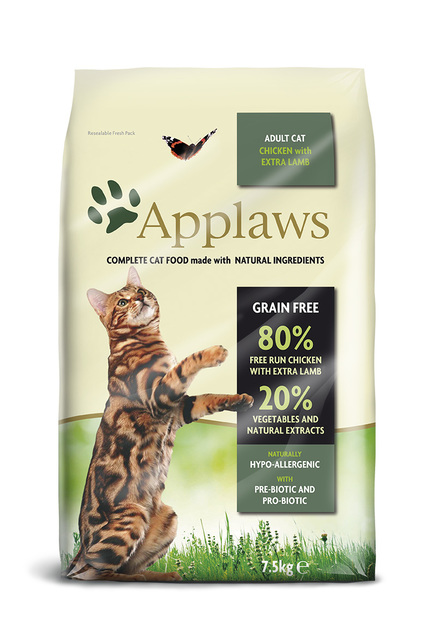 Applaws Cat Adult, with Chicken & Lamb 7,5 kg