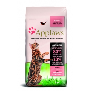 Applaws Cat Adult, Grain Free with Chicken & Salmon 2 kg