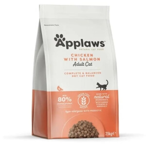 Applaws Cat Adult, Grain Free with Chicken & Salmon 7,5kg