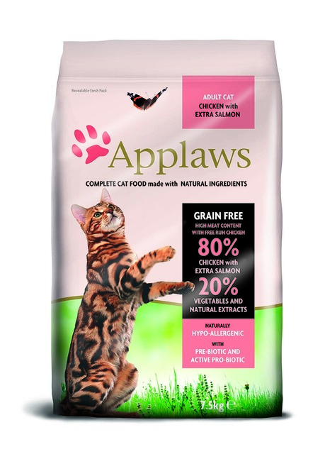 Applaws Cat Adult, Grain Free with Chicken & Salmon 7, 5 kg