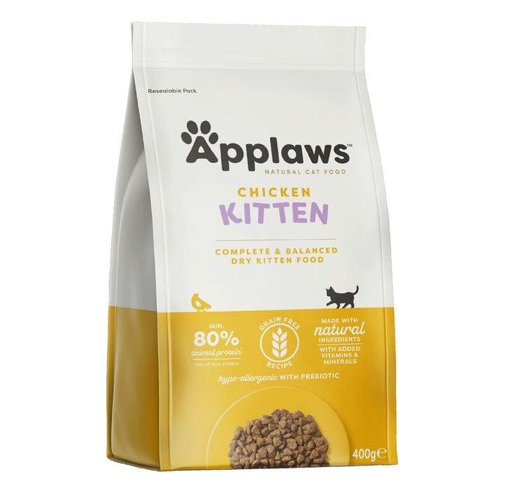 Applaws kuivtoit kassipojale, kanalihaga, 400g