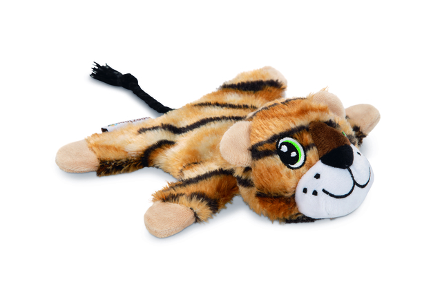 Beeztees Roar Tiiger koeramänguasi 18 cm, pruun