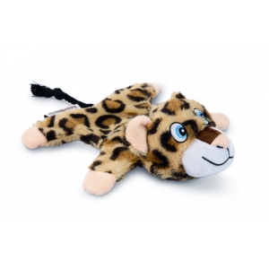 Beeztees Taki leopard koeramänguasi, 18 cm, pruun