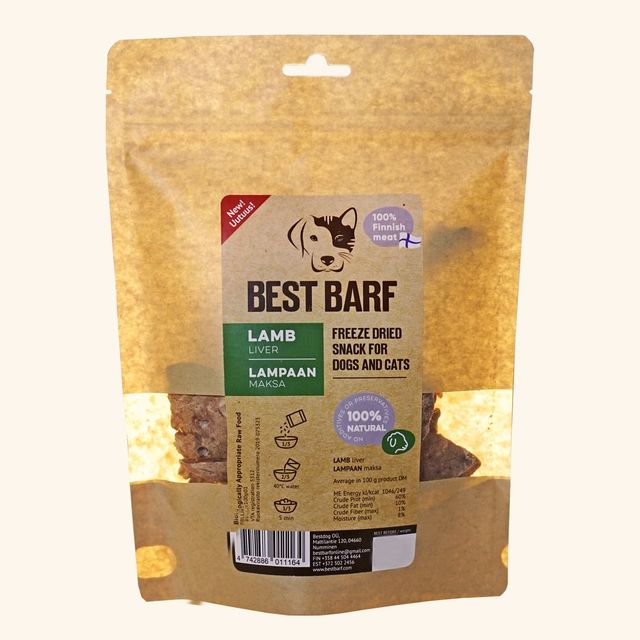 Bestbarf külmkuivatatud maius, lambamaks 50 g