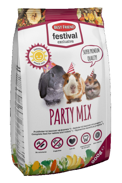 Best Friend Festival Excl. Party Mix jänes/näril. toit 900 g