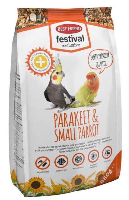 Best Friend Festival Exclusive papagoi täissööt 850 g