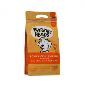 Barking Heads Dry Dog Food - Bowl Lickin' Chicken, for Healthy Digestion and Joint Health 2 kg