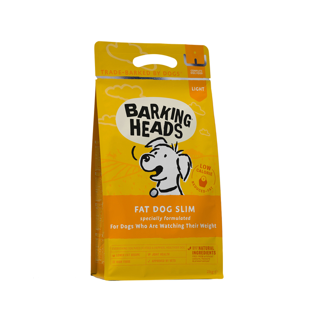 Barking Heads Low-Calorie Dry Dog Food - Fat Dog Slim, for Joint Health 2 kg