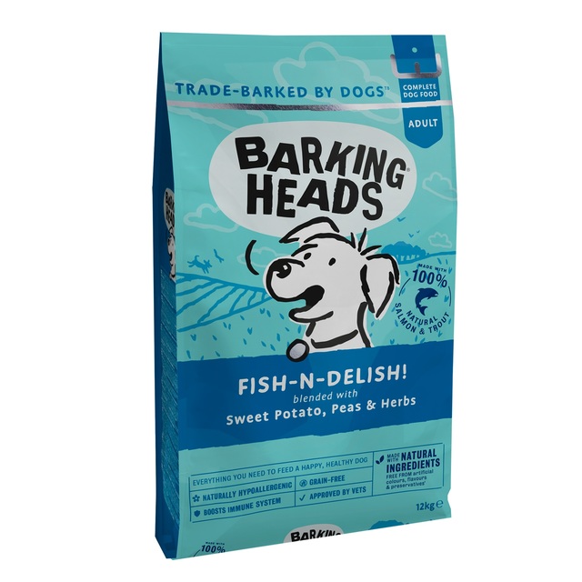 Barking Heads Fish N Delish kuivtoit koertele 12 kg