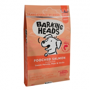 Barking Heads Dry Dog Food - Pooched Salmon  for Healthy Skin and Coat 12 kg