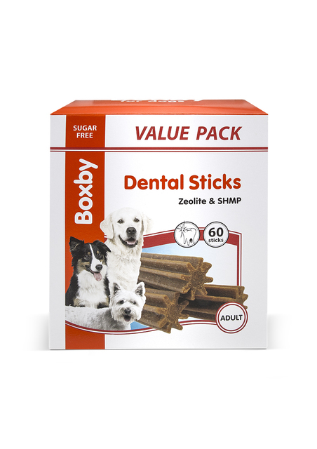 Boxby maius koerale Dental Sticks 1200g 10XN6