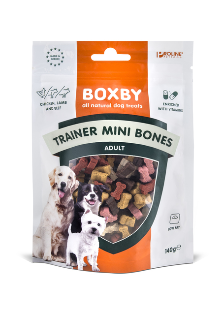 Boxby treeningmaius koerale minikondid 140 g