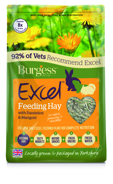 Burgess Excel hein Dandelion And Marigold 1 kg