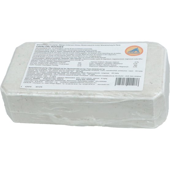 Cavalor Rockies hobuse lakukivi 2 kg