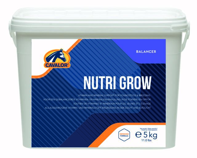 Cavalor Nutri Grow hobuse toidulisand 5 kg