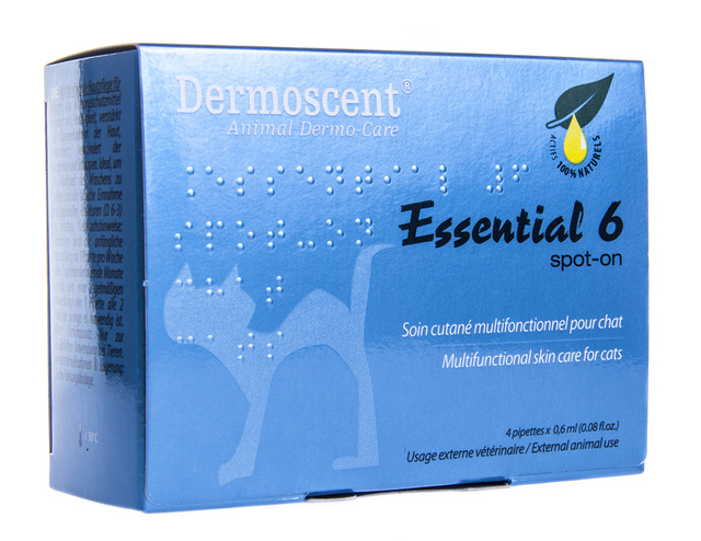 DERMOSCENT ESSENTIAL6 SPOT-ON CAT 0,6ML N4