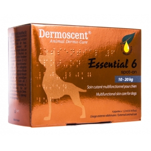 DERMOSCENT ESSENTIAL6 SPOT-ON DOG 10-20KG 1,2ML N4