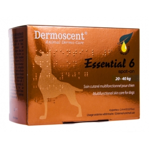 DERMOSCENT ESSENTIAL6 SPOT-ON DOG 20-40KG 2,4ML N4