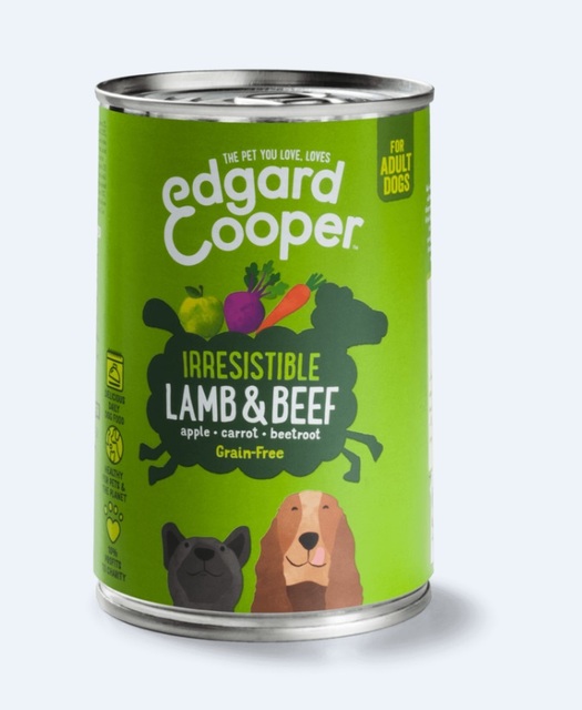 Edgard Cooper koerakonserv lamba- ja veiselihaga 400 g