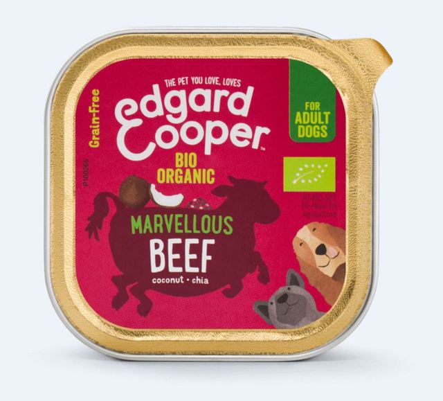 Edgard Cooper koerakonserv orgaanilise veiselihaga, 100 g