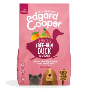 Edgard Cooper Puppy, Fresh free-run Duck & Chicken  2,5 kg