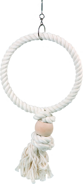 Flamingo lindude mänguasi Cage Hanger Rope Ring 24 X 5 X 40 cm