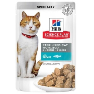 Hill's Science Plan Young Ster. kassi einekotike forelliga 85g