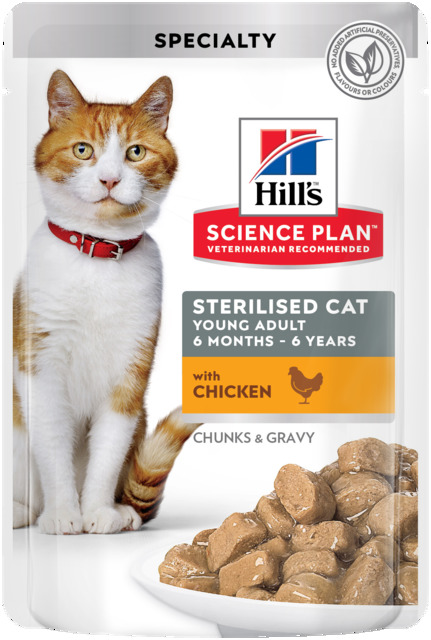 Hill's Science Plan Young Sterilized kassi einekotike kanaga 85g